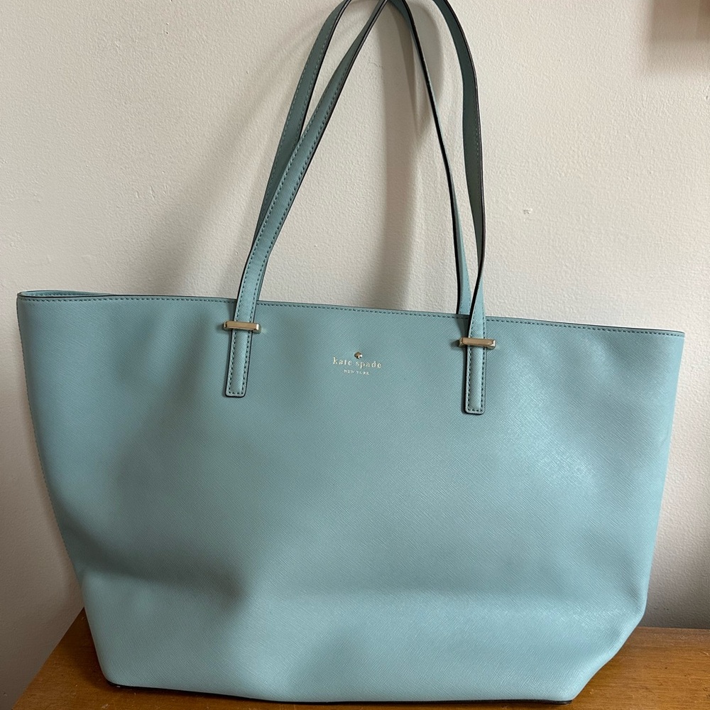 Kate Spade Light Blue Tote Bag
